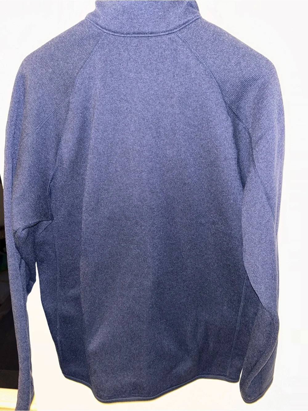 Patagonia Men's Dark Blue Half-Zip Sweater with Chest Pocket